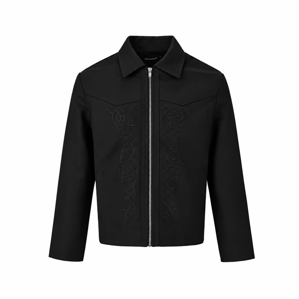 Embroidered Couple Protective Jacket