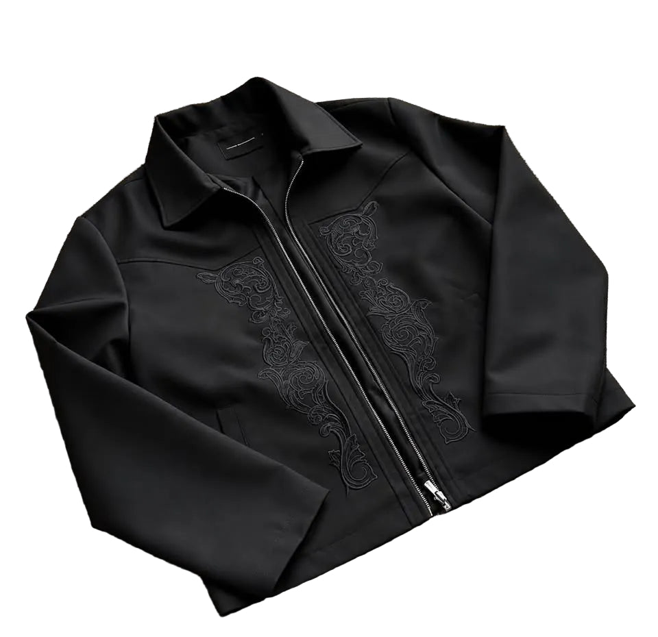 Embroidered Couple Protective Jacket