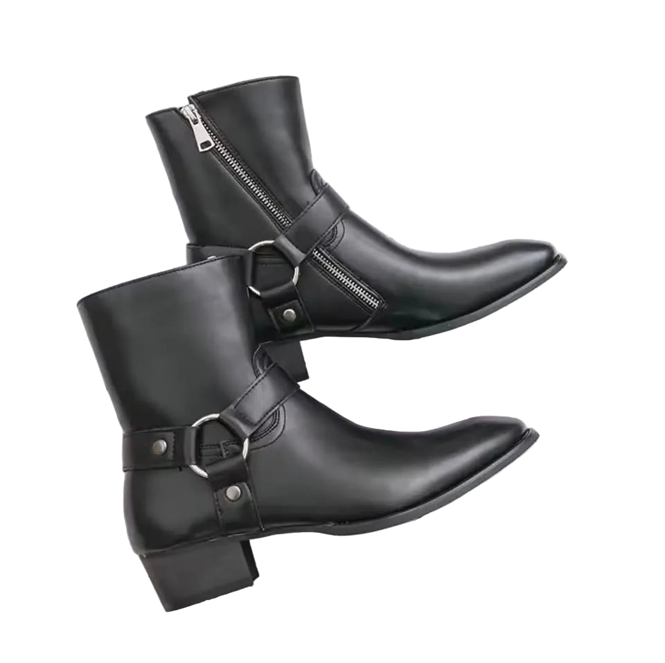 Leather Cowboy Boot