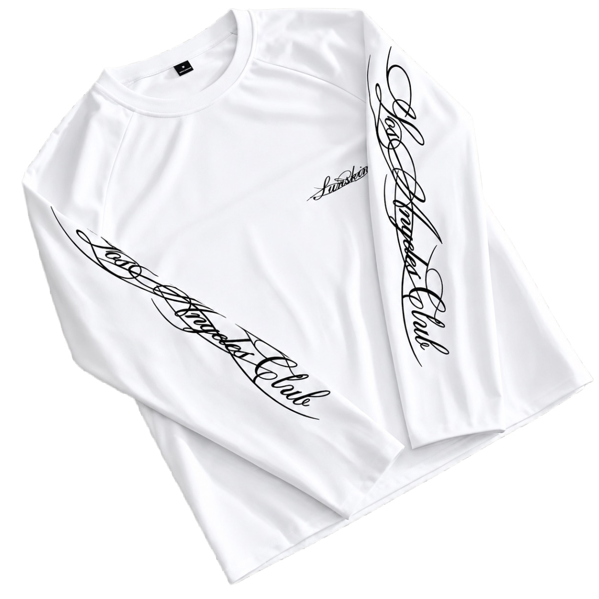 West Coast T-shirt with print on all sleeves